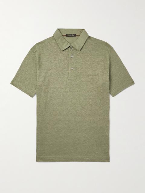Loro Piana Linen Polo Shirt
