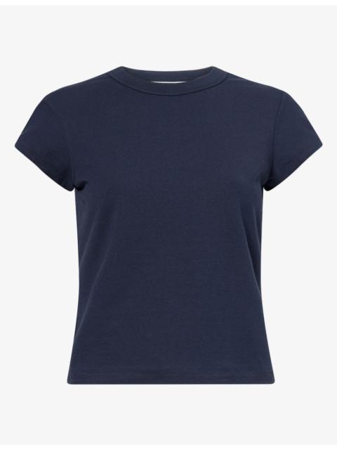 GOOD AMERICAN The Cap Sleeve Cotton-Stretch T-Shirt