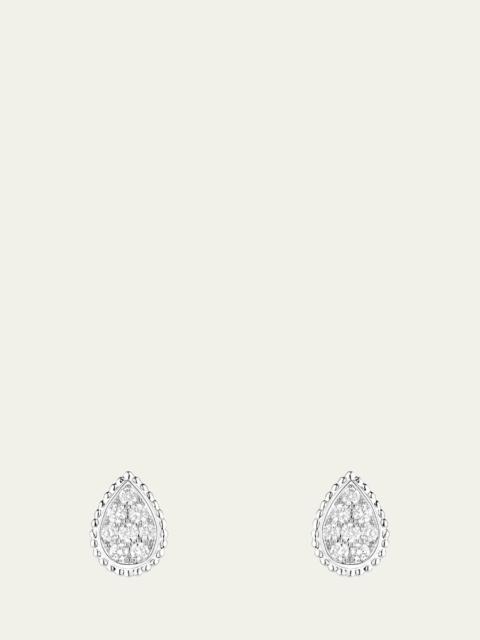 Boucheron Serpent Boheme Small Motif Diamond Stud Earrings