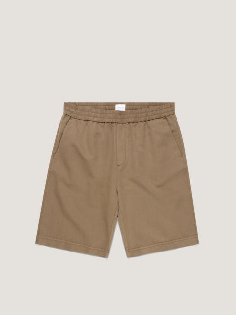 Sunspel Cotton Linen Drawstring Shorts