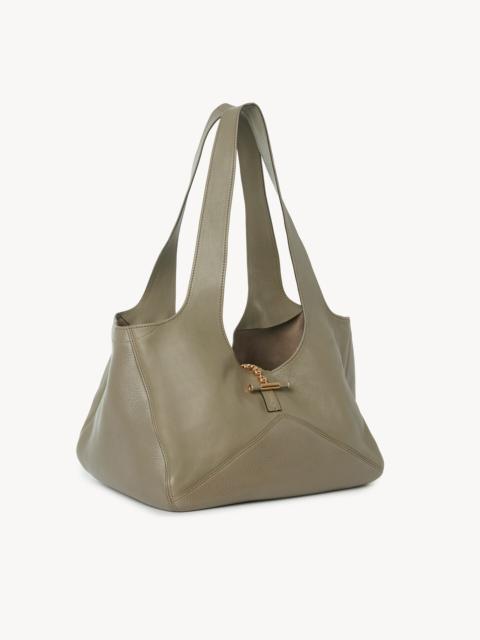 Chloé CHLOÉ BALLOON EAST-WEST TOTE BAG IN GRAINED LEATHER