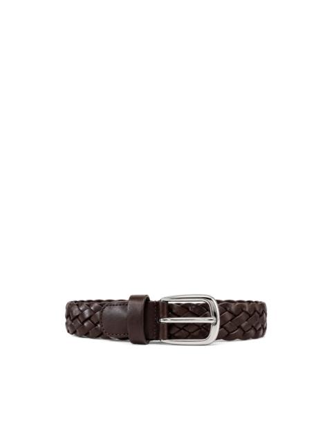 Anderson's braided leather belt