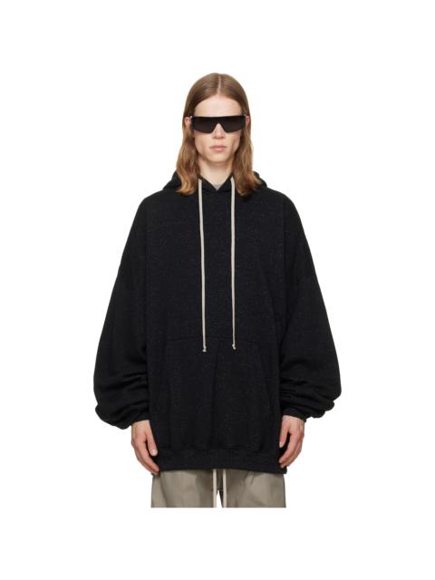 Rick Owens Black Tower Hun Hoodie