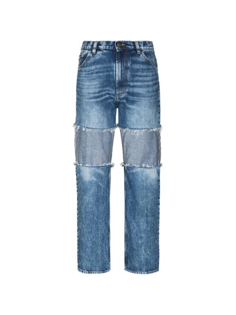 Maison Margiela reverse-panel high-rise boyfriend jeans
