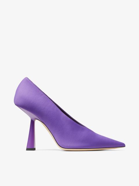 Maryanne 100
Cassis Lycra Pointed-Toe Pumps