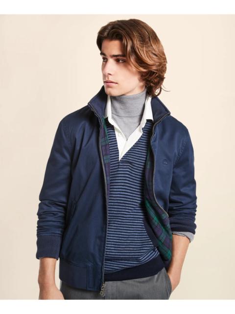 Brooks Brothers Cotton Bomber Jacket