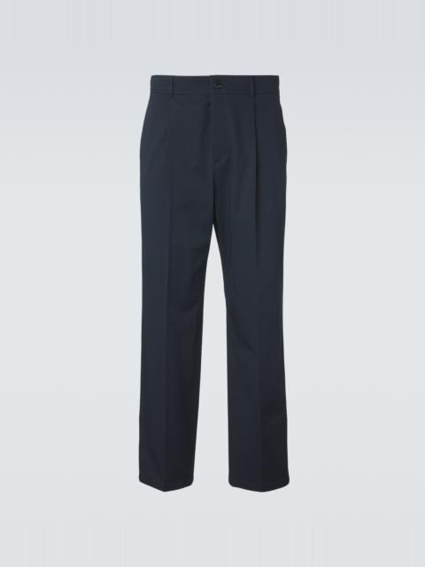 Valentino Cotton straight pants