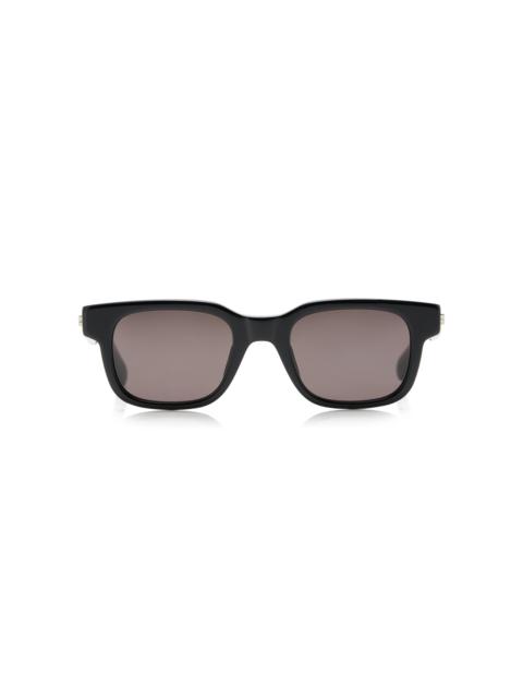 Bottega Veneta Square-Frame Acetate Sunglasses black