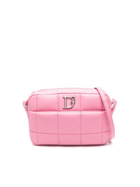 DSQUARED2 D2 Statement leather crossbody bag