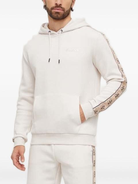 GUESS USA Mickey logo-tape hoodie