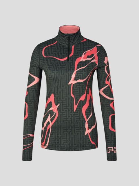 BOGNER Ilvy First Layer in Anthracite/Pink
