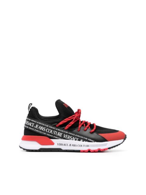 VERSACE JEANS COUTURE Dynamic logo-print sneakers