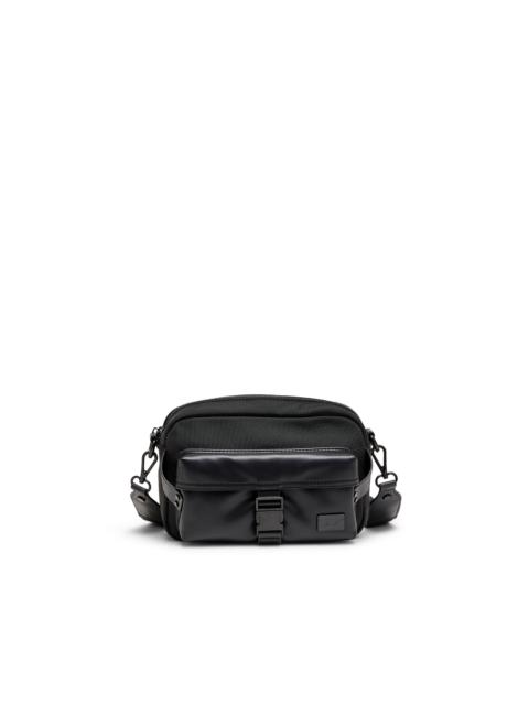 Diesel MULTI-PKTS - CROSSBODY BAG IN NYLON WITH FLAP POCKET
