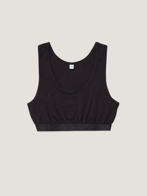 Sunspel Crop Top
