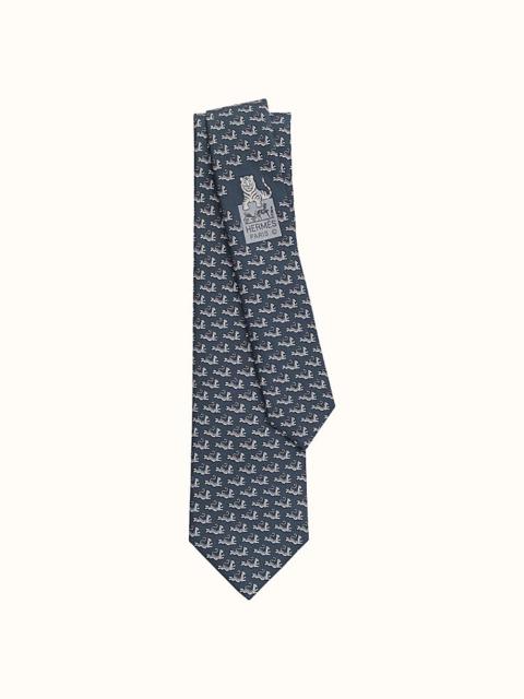 Hermès Tie 7 Happy Tiger tie