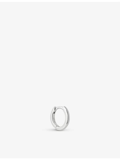ASTRID & MIYU Essential recycled sterling-silver 925 single hoop earring