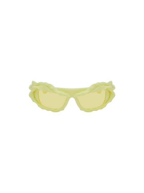 Yellow Twisted Sunglasses