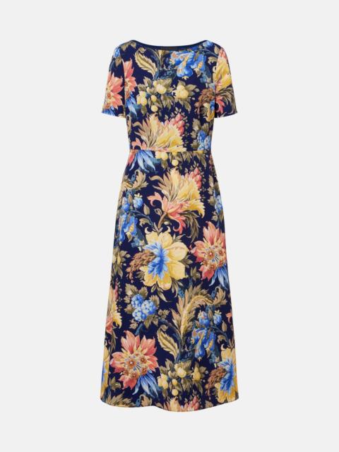 Etro Floral midi dress