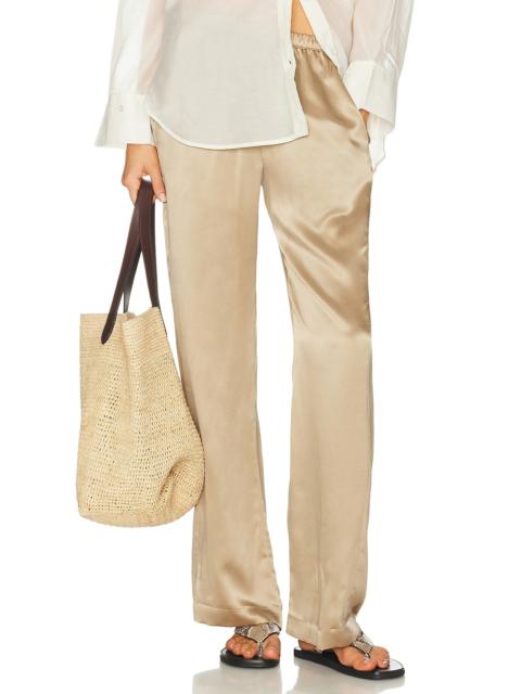 Enza Costa Silk Satin Everywhere Pant