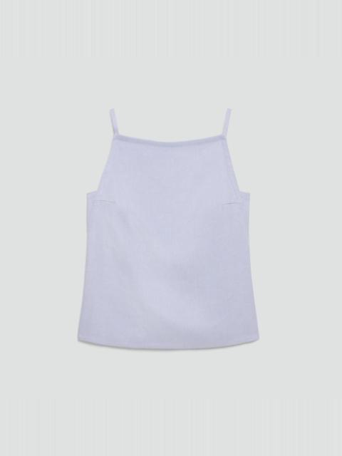 Theory Apron Top in Linen-Viscose
