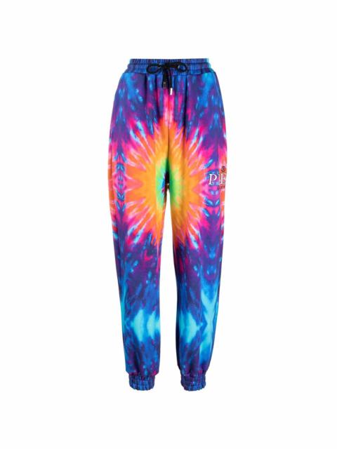 tie-dye tracksuit bottoms