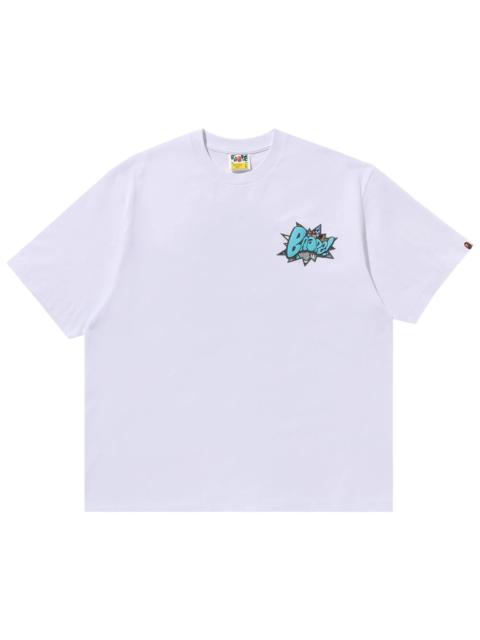 BAPE Graffiti Relaxed Fit Tee 'White'