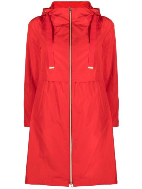 Herno Techno Taffeta drawstring-hood parka