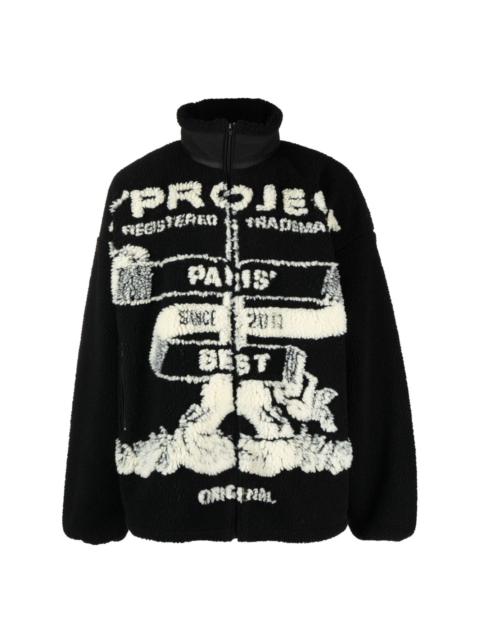 Y/Project Paris' Best jacquard fleece jacket