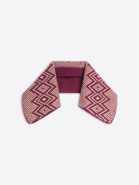 Dries Van Noten JACQUARD WOOL COLLAR