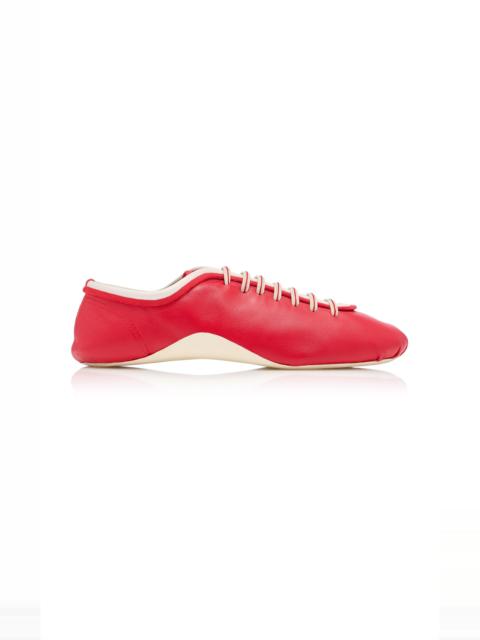 Dries Van Noten Leather Ballerina Sneaker