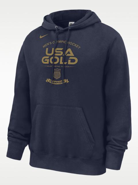 Nike Nike USA Olympic Team 2026 "Gold Medal" Club Fleece Roster Men's Hoodie