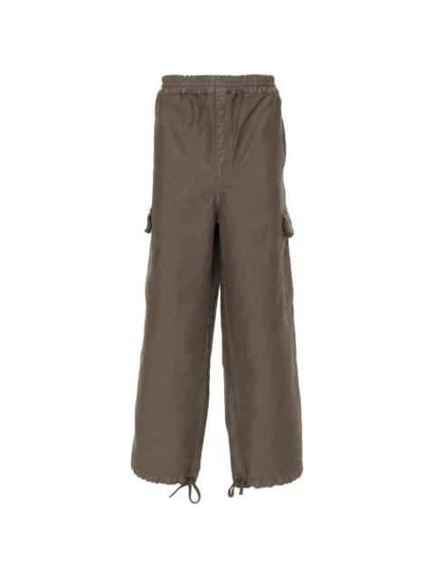 Étude Forum Twill cotton cargo trousers