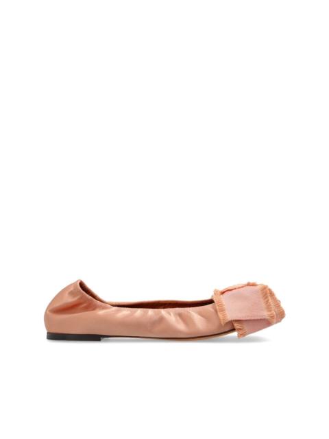 Lanvin bow-detail ballerina shoes