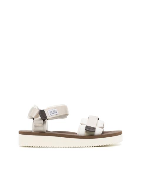 CEL-PO touch-strap sandals