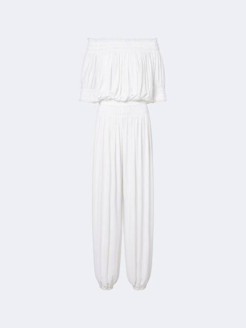 NORMA KAMALI Off-shoulder jersey jumpsuit