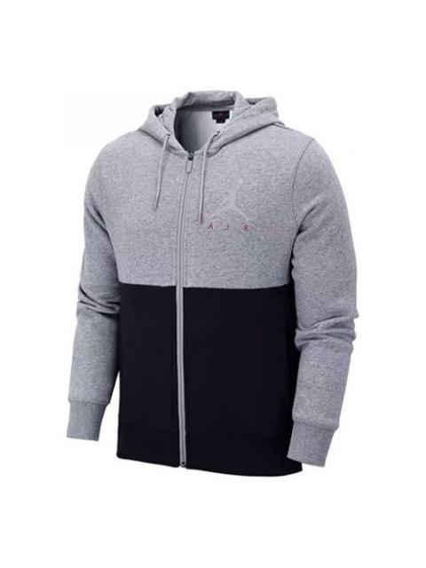 Jordan 공기 요르단 농구 캐주얼 스포츠 까마귀 재킷 검정 회색 colorblock CK1353-091