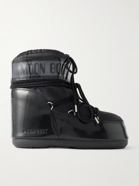 MOON BOOT Icon Glow Glance Satin And Pvc Snow Boots