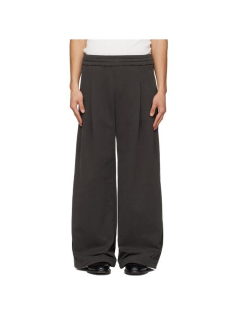 NULLUS Gray Interweaved Sweatpants