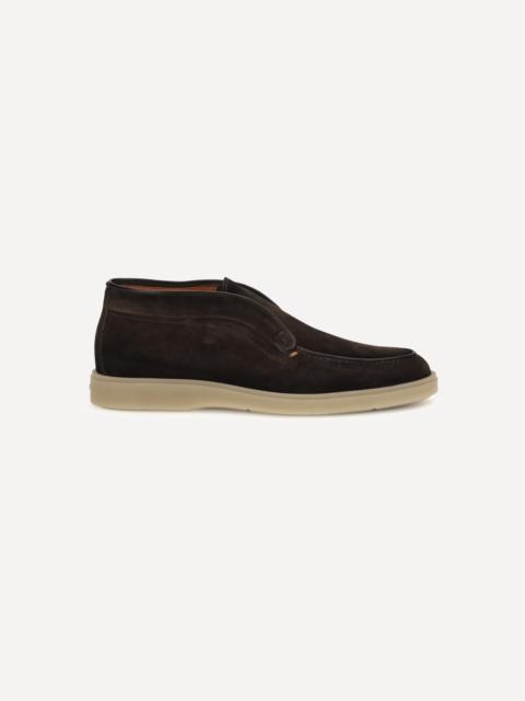 Santoni Digits suede Loafers