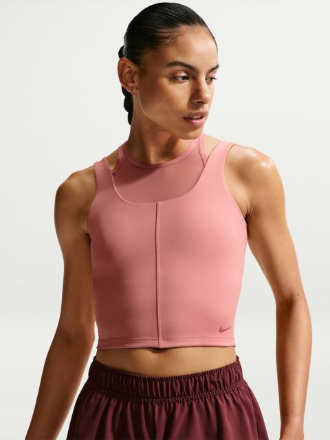 Nike Nike One Fitted Women's Dri-FIT Cropped Tank Top