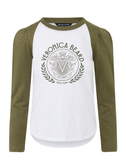 VERONICA BEARD MASON LOGO BASEBALL TEE