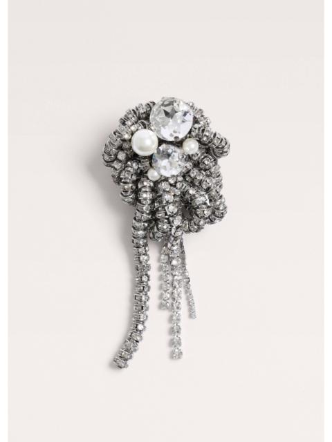 ME+EM Crystal Knot Brooch