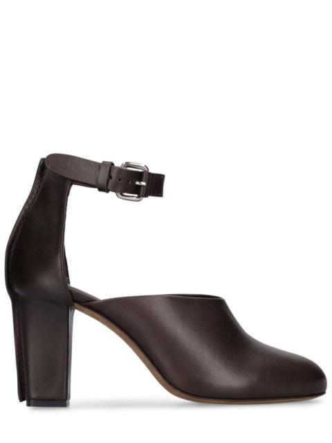 Lemaire 80mm Leather high heels