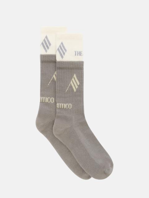 THE ATTICO LIGHT GREY SOCKS