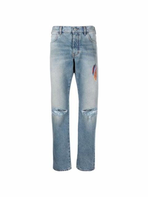 Marcelo Burlon County Of Milan straight-leg denim jeans