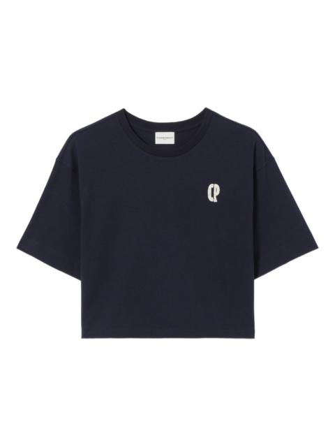 Claudie Pierlot logo-embroidered T-shirt