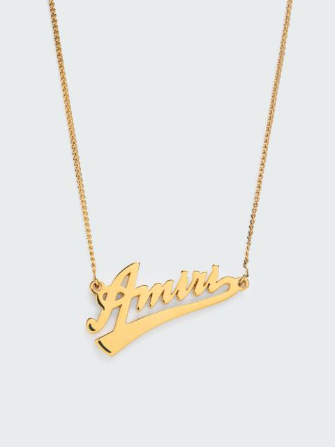 AMIRI AMIRI SCRIPT NECKLACE