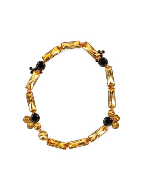 Jil Sander crystal-embellished necklace