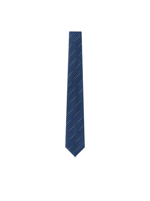 Louis Vuitton Gradient Monogram Bands Tie