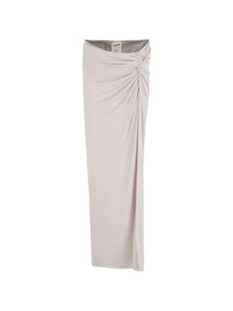 THE ANDAMANE Zohra draped maxi skirt